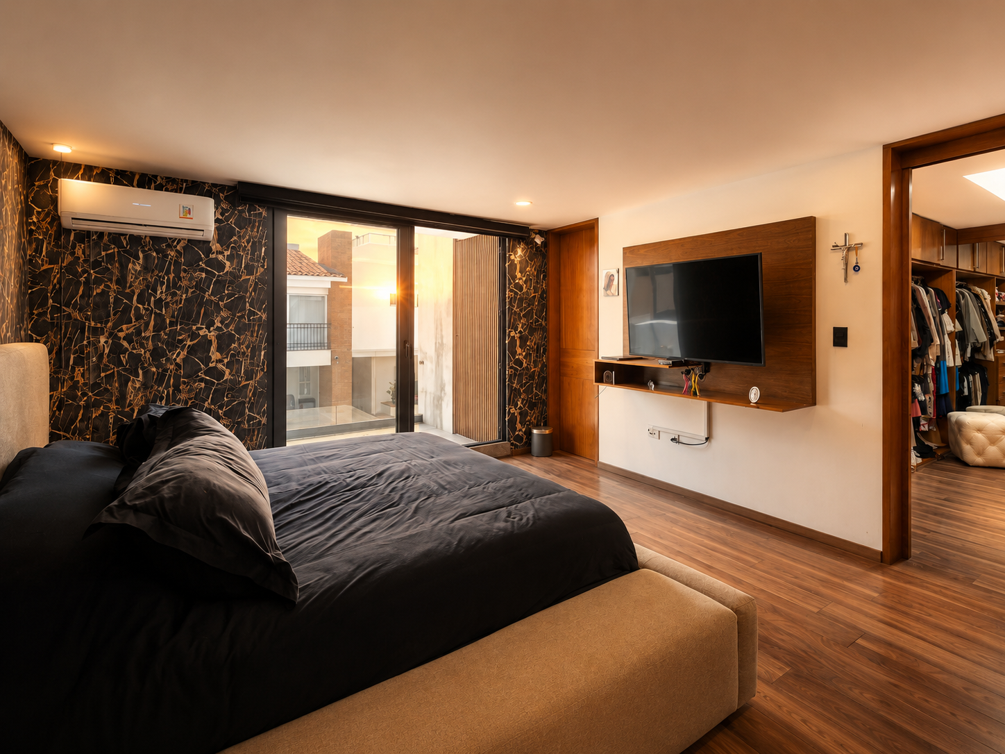 Mismo interior con IA